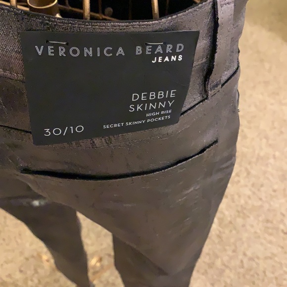 Veronica Beard Debbie high rise skinny jeans - Picture 6 of 11